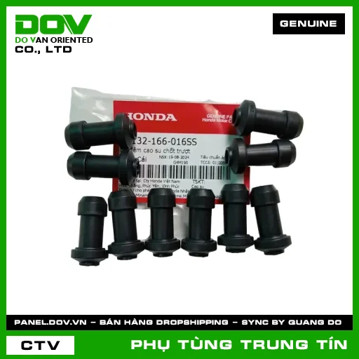 BỘ ĐỆM CAO SU CHỐT TRƯỢT | 45132-166-016SS | HONDA (PCX) — 45132166016SS