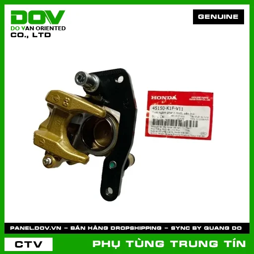 CỤM NGÀM PHANH TRƯỚC BÊN TRÁI | 45150-K1F-V11 | HONDA (AIR BLADE 125/150, AIR BLADE 125/160) — 45150K1FV11