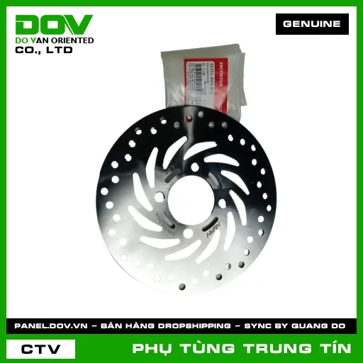 ĐĨA PHANH TRƯỚC | 45351-KVG-951 | HONDA (AIR BLADE 110, AIR BLADE 125, PCX, PCX 125, SH MODE) — 45351KVG951