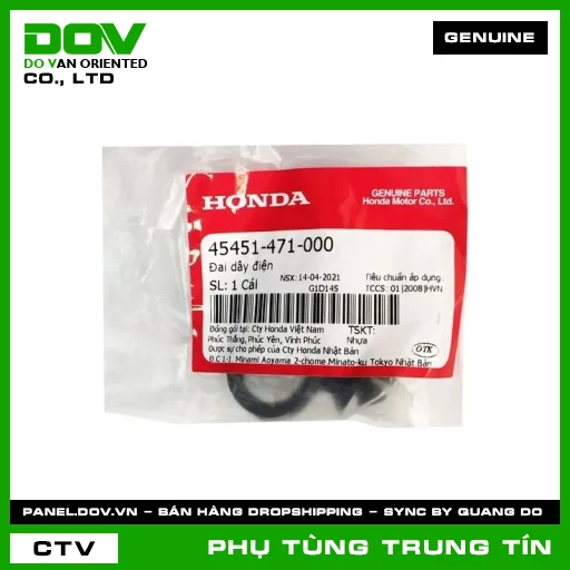 ĐAI DÂY ĐIỆN | 45451-471-000 | HONDA (AIR BLADE 110, LEAD 110, VISION 110) — 45451471000