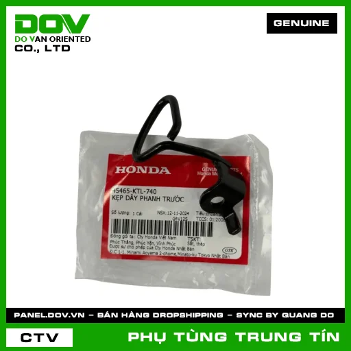 KẸP DÂY PHANH TRƯỚC | 45465-KTL-740 | HONDA (WAVE ALPHA) — 45465KTL740