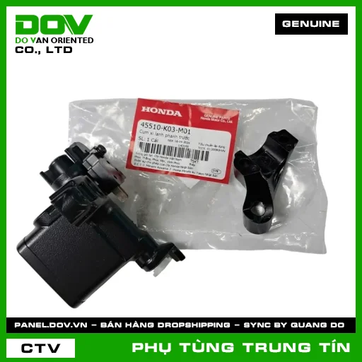 CỤM XI LANH PHANH TRƯỚC | 45510-K03-M01 | HONDA (WAVE RSX 110, WINNER 150) — 45510K03M01