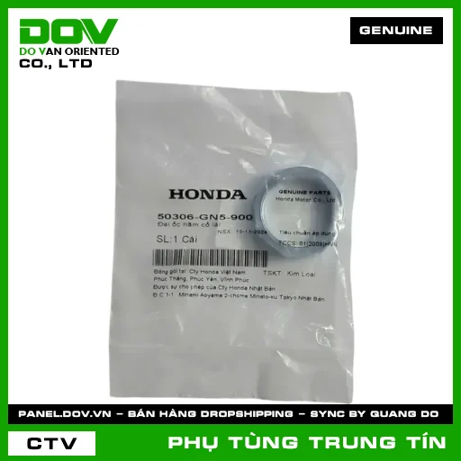 ĐAI ỐC HÃM CỔ LÁI | 50306-GN5-900 | HONDA (ADV350, AIR BLADE 110, AIR BLADE 125, AIR BLADE 125/150, AIR BLADE 125/160, BLADE 110, CLICK 110, DREAM 110, FUTURE 125, FUTURE NEO, LEAD 125, PCX, PCX 125, PCX 125/150, PCX 160, SH 125/150, SH 125/160, SH 350, SH MODE, SUPER DREAM, VARIO 160, VISION 110, WAVE 100, WAVE ALPHA, WAVE ALPHA 110, WAVE RSX 110, WINNER 150, WINNER R, WINNER X) — 50306GN5900