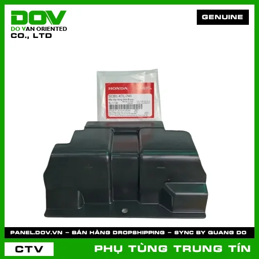 NẮP HỘP ĐỰNG BÌNH ẮCQUY | 50381-KTL-740 | HONDA (WAVE 100, WAVE ALPHA) — 50381KTL740