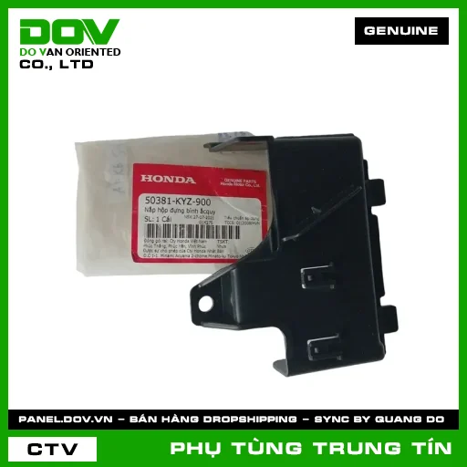 NẮP HỘP ĐỰNG BÌNH ẮCQUY | 50381-KYZ-900 | HONDA (FUTURE 125) — 50381KYZ900