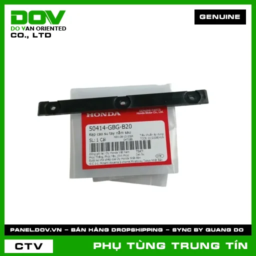 KẸP CAO SU TAY NẮM SAU | 50414-GBG-B20 | HONDA (SUPER DREAM) — 50414GBGB20