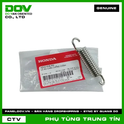 LÒ XO CHÂN CHỐNG CHÍNH | 50520-KVB-900 | HONDA (AIR BLADE 110, AIR BLADE 125, AIR BLADE 125/150, AIR BLADE 125/160, CLICK 110, PCX, PCX 125, PCX 125/150, PCX 160, VARIO 160, VISION 110) — 50520KVB900