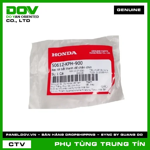 BẠC LÓT BẮT THANH ĐỂ CHÂN CHÍN | 50612-KPH-900 | HONDA (FUTURE NEO) — 50612KPH900