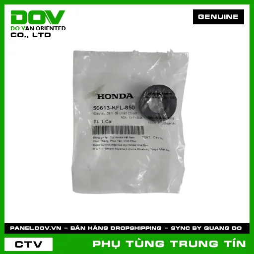 CAO SU ĐỆM ĐỂ CHÂN CHÍNH | 50613-KFL-850 | HONDA (FUTURE NEO) — 50613KFL850