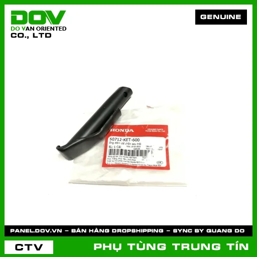 ỐNG ĐỆM ĐỂ CHÂN SAU TRÁI | 50712-KET-600 | HONDA (AIR BLADE 110, CB500X, CLICK 110, NX500) — 50712KET600