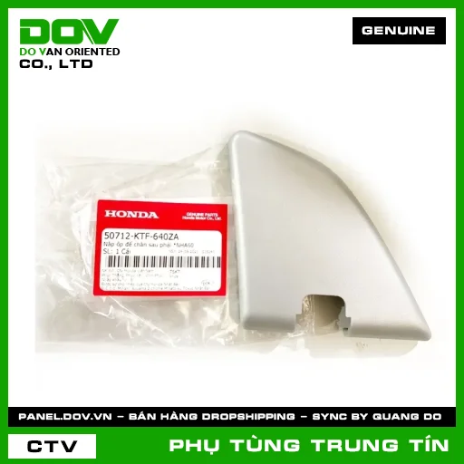 NẮP ỐP ĐỂ CHÂN SAU PHẢI *NHA60 | 50712-KTF-640ZA | HONDA (SH 125/150) — 50712KTF640ZA