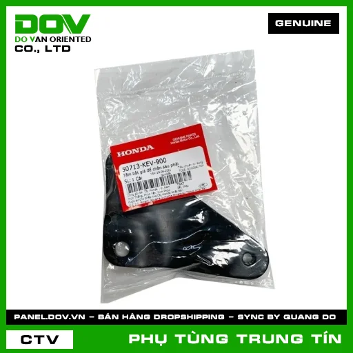 TẤM BẮT GIÁ ĐỂ CHÂN SAU PHẢI | 50713-KEV-900 | HONDA (WAVE ALPHA) — 50713KEV900