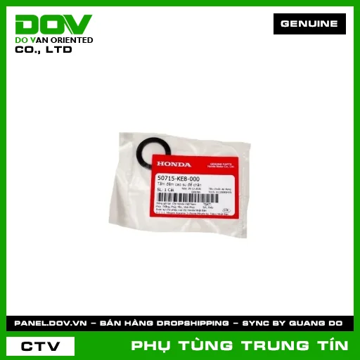 TẤM ĐỆM CAO SU ĐỂ CHÂN | 50715-KE8-000 | HONDA (AIR BLADE 110, BLADE 110, CLICK 110, DREAM 110, FUTURE 125, VISION 110, WAVE ALPHA 110, WAVE RSX 110) — 50715KE8000
