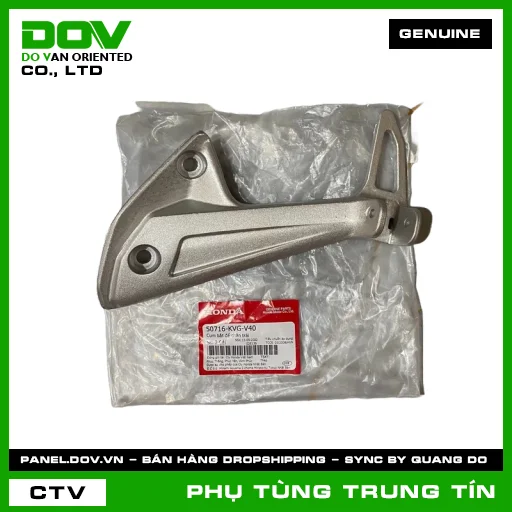 CỤM BẮT ĐỂ CHÂN TRÁI | 50716-KVG-V40 | HONDA (AIR BLADE 110) — 50716KVGV40