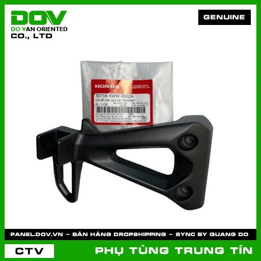 GIÁ ĐỂ CHÂN SAU TRÁI *NH303M* | 50716-KWW-V00ZA | HONDA (WAVE RSX 110) — 50716KWWV00ZA