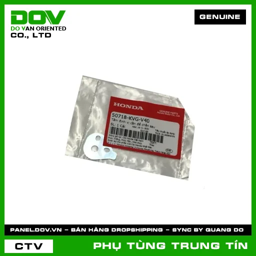 TẤM ĐỊNH VỊ CẦN ĐỂ CHÂN SAU | 50718-KVG-V40 | HONDA (AIR BLADE 110) — 50718KVGV40