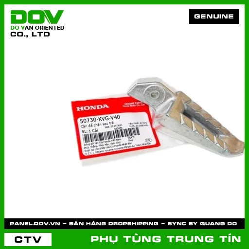 Cần để chân sau trái | 50730-KVG-V40 | HONDA (AIR BLADE 110) — 50730KVGV40