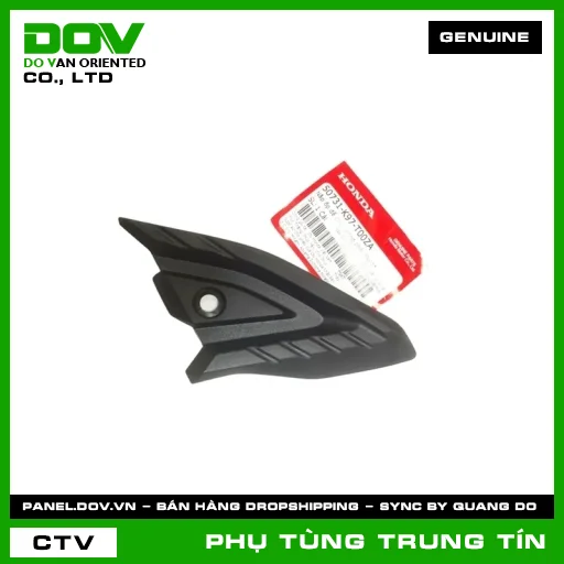NẮP ỐP ĐỂ CHÂN TRONG PHẢI *NH1* | 50731-K97-T00ZA | HONDA (PCX, PCX 125/150) — 50731K97T00ZA
