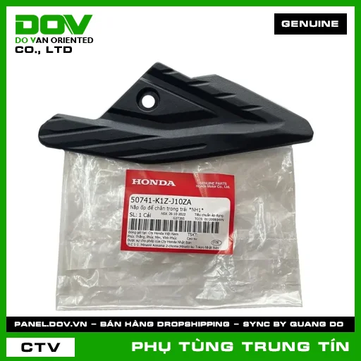 Nắp ốp để chân trong trái *NH1* | 50741-K1Z-J10ZA | HONDA (PCX 160) — 50741K1ZJ10ZA