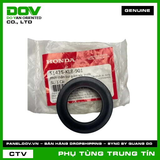 PHỚT CHẮN BỤI GIẢM XÓC TRƯỚC | 51425-KL8-901 | HONDA (SH 125/150, SH 125/160) — 51425KL8901