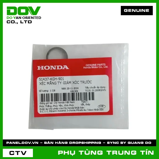 XÉC MĂNG TY GIẢM XÓC TRƯỚC | 51437-KGH-901 | HONDA (AIR BLADE 110, CLICK 110, FUTURE NEO, SUPER DREAM, WAVE 100) — 51437KGH901