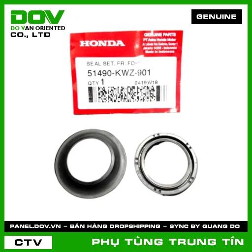 BỘ PHỚT GIẢM XÓC TRƯỚC | 51490-KWZ-901 | HONDA (AIR BLADE 110) — 51490KWZ901