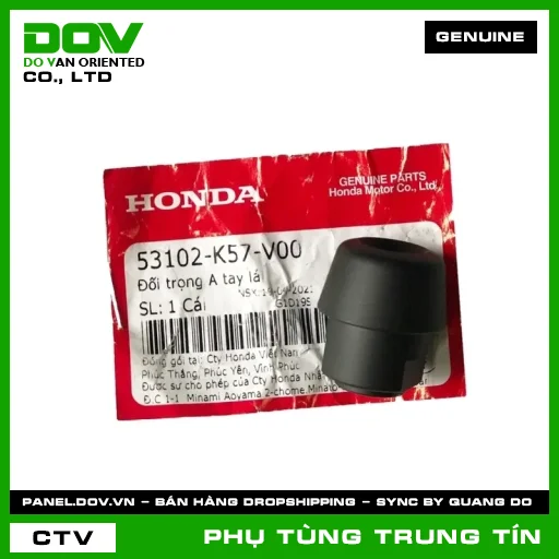 ĐỐI TRỌNG A TAY LÁI | 53102-K57-V00 | HONDA (BLADE 110, WAVE ALPHA 110, WAVE RSX 110) — 53102K57V00