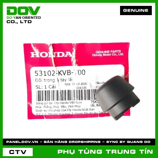 ĐỐI TRỌNG A TAY LÁI | 53102-KVB-T00 | HONDA (AIR BLADE 110, PCX) — 53102KVBT00