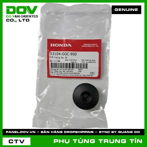 ĐỐI TRỌNG TAY LÁI | 53104-GGC-900 | HONDA (SH 125/150) — 53104GGC900