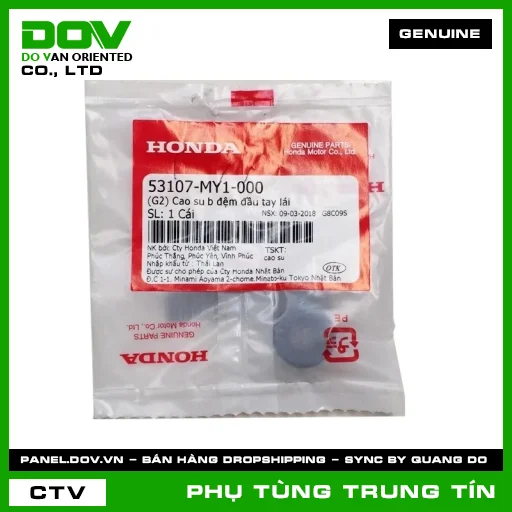 CAO SU B ĐỆM ĐẦU TAY LÁI | 53107-MY1-000 | HONDA (CB300R, CB500F, CB650R, CBR650R) — 53107MY1000