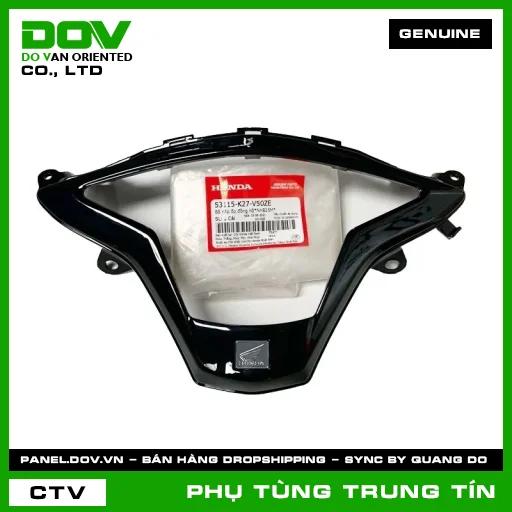 BỘ NẮP ỐP ĐỒNG HỒ*NHB25M* | 53115-K27-V50ZE | HONDA (AIR BLADE, AIR BLADE 125) — 53115K27V50ZE