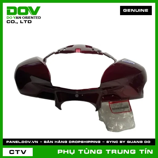 BỘ NẮP TRƯỚC TAY LÁI *R368C* | 53150-K77-V00ZG | HONDA (SH, SH 125/150) — 53150K77V00ZG