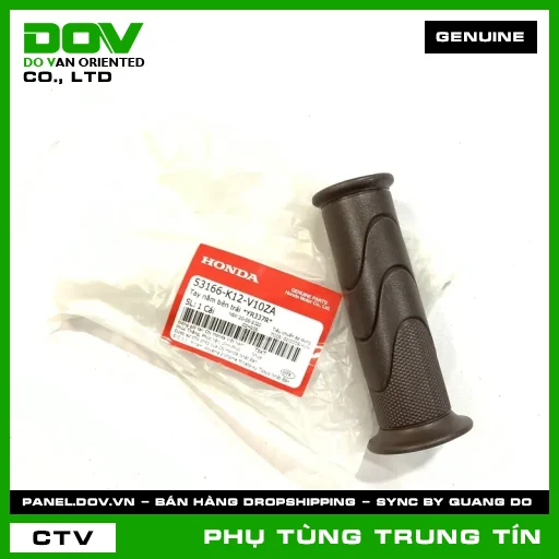 TAY NẮM BÊN TRÁI *YR337R* | 53166-K12-V10ZA | HONDA (LEAD 125, VISION 110) — 53166K12V10ZA