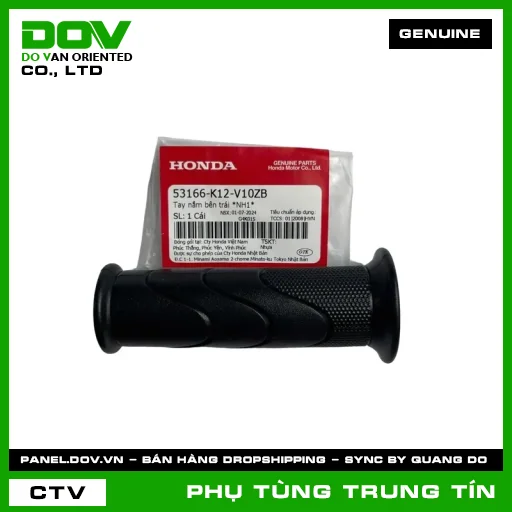 TAY NẮM BÊN TRÁI *NH1* | 53166-K12-V10ZB | HONDA (LEAD 125) — 53166K12V10ZB