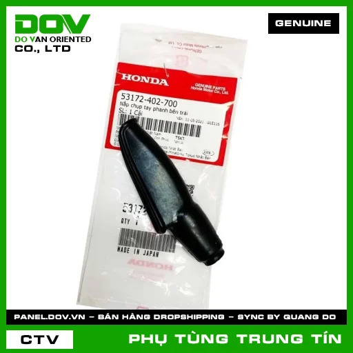 NẮP CHỤP TAY PHANH BÊN TRÁI | 53172-402-700 | HONDA (CB150R, CB300R, CB350 H'NESS, MSX 125, WINNER R) — 53172402700