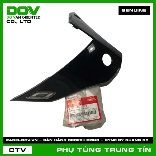 Bộ ốp trái nắp tay lái*NHB25M* | 53200-KTG-V00ZB | HONDA (SH) — 53200KTGV00ZB