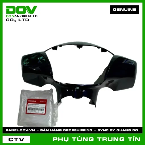 BỘ NẮP TRƯỚC TAY LÁI*PB390* | 53203-K12-900ZC | HONDA (LEAD, LEAD 125) — 53203K12900ZC