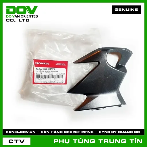 NẮP TRÊN TAY LÁI PHẢI *NHA62M* | 53203-KYL-840ZA | HONDA (FUTURE) — 53203KYL840ZA