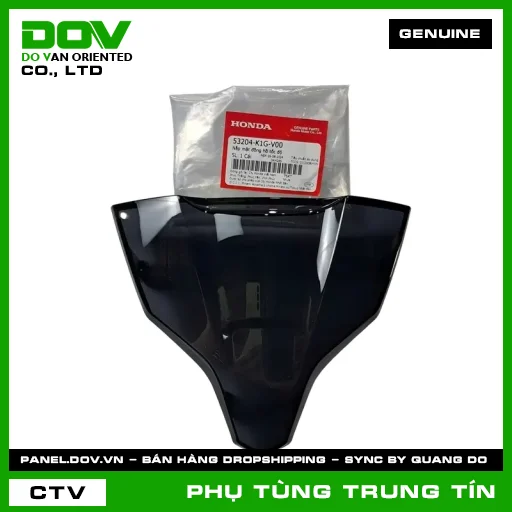 NẮP MẶT ĐỒNG HỒ TỐC ĐỘ | 53204-K1G-V00 | HONDA (AIR BLADE, AIR BLADE 125/150, AIR BLADE 125/160) — 53204K1GV00