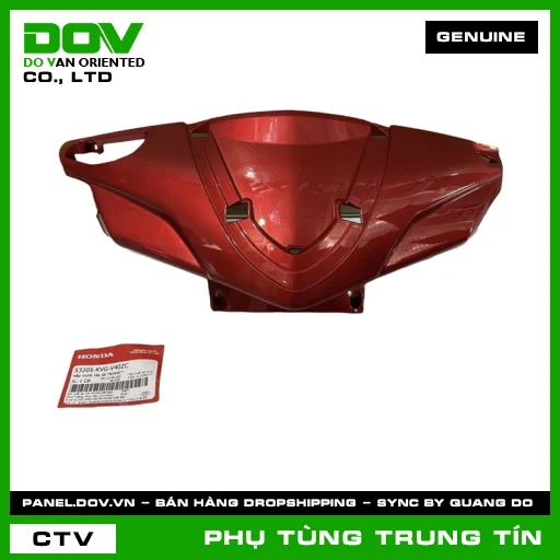 NẮP TRƯỚC TAY LÁI *R340C* | 53205-KVG-V40ZC | HONDA (AIR BLADE, AIR BLADE 110) — 53205KVGV40ZC