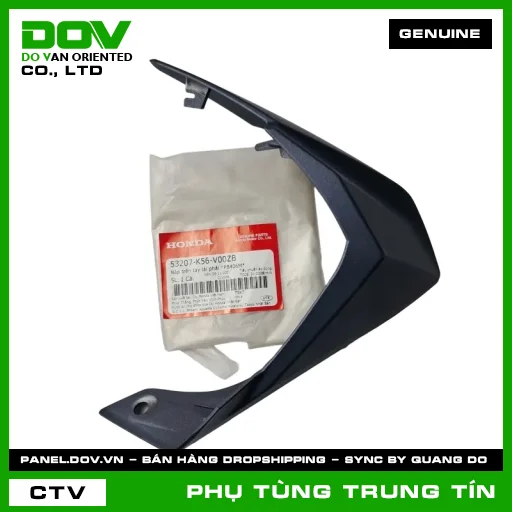 NẮP TRÊN TAY LÁI PHẢI *PB406M* | 53207-K56-V00ZB | HONDA (WINNER, WINNER 150) — 53207K56V00ZB