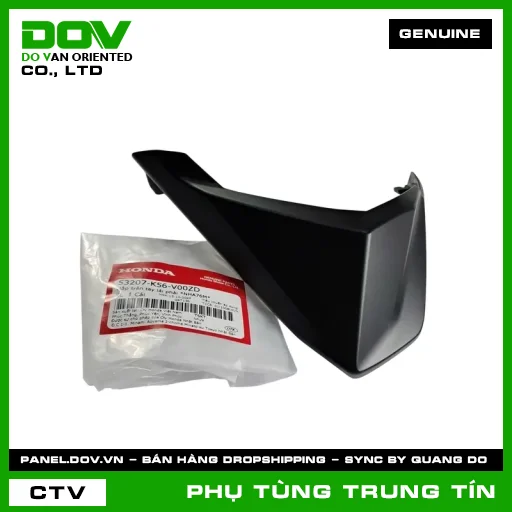 NẮP TRÊN TAY LÁI PHẢI *NHA76M* | 53207-K56-V00ZD | HONDA (WINNER, WINNER 150) — 53207K56V00ZD