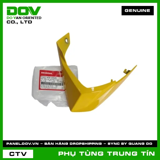 NẮP TRÊN TAY LÁI PHẢI *Y106* | 53207-K56-V00ZE | HONDA (WINNER) — 53207K56V00ZE