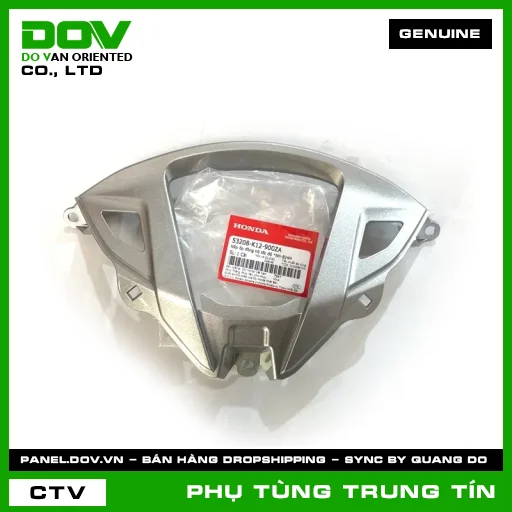 NẮP ỐP ĐỒNG HỒ TỐC ĐỘ *NH-B24M | 53208-K12-900ZA | HONDA (LEAD 125) — 53208K12900ZA