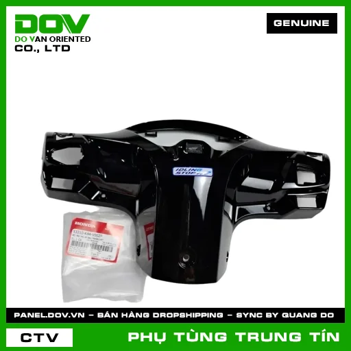 BỘ NẮP TAY LÁI SAU *NHB25M* | 53210-K44-V00ZF | HONDA (VISION, VISION 110) — 53210K44V00ZF