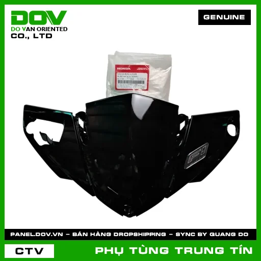 BỘ NẮP TRƯỚC TAY LÁI *NHA69P* | 53210-KVG-V20ZB | HONDA (AIR BLADE, AIR BLADE 110) — 53210KVGV20ZB