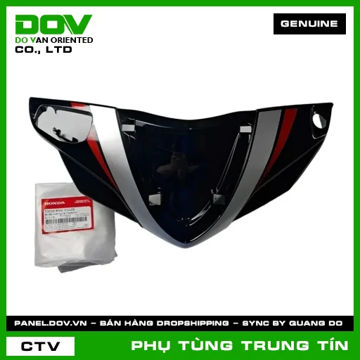 BỘ NẮP TRƯỚC TAY LÁI *NHB25M* | 53210-KVG-V50ZB | HONDA (AIR BLADE, AIR BLADE 110) — 53210KVGV50ZB