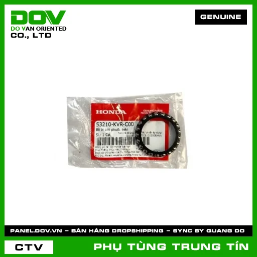 Bộ bi bát phuốc trên | 53210-KVR-C00 | HONDA (ADV350, AIR BLADE 125, AIR BLADE 125/150, AIR BLADE 125/160, LEAD 125, PCX, PCX 125, PCX 125/150, PCX 160, SH 125/150, SH 125/160, SH 350, SH MODE, VARIO 160, VISION 110) — 53210KVRC00