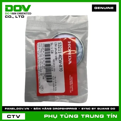 CÔN PHUỐC TRÊN | 53211-KCW-870 | HONDA (ICON E, LEAD 110) — 53211KCW870