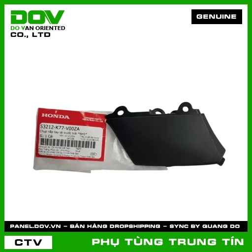 CHỤP NẮP TAY LÁI TRƯỚC TRÁI *NH1* | 53212-K77-V00ZA | HONDA (SH, SH 125/150) — 53212K77V00ZA